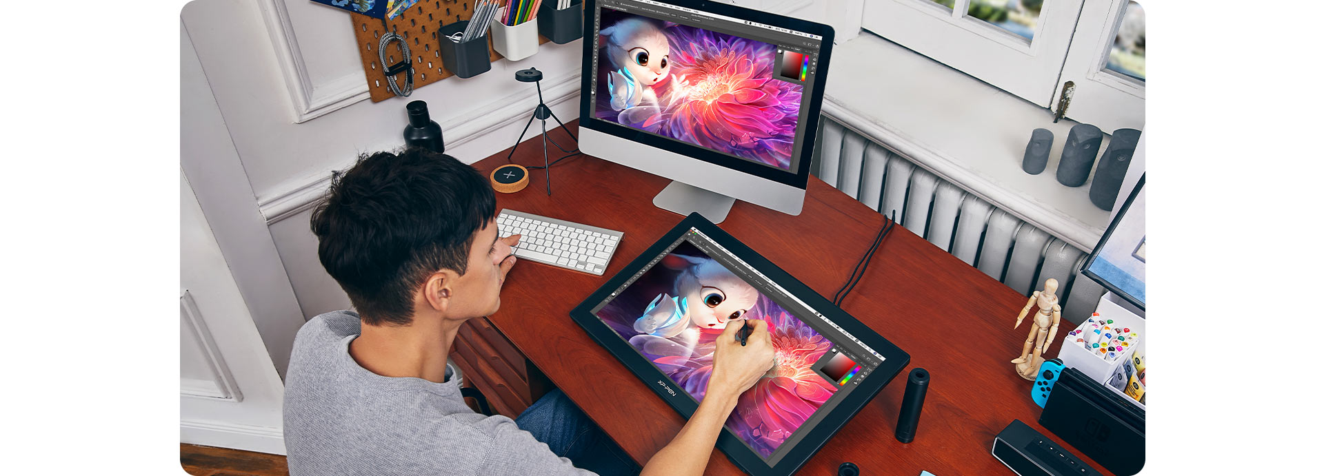 Display Interativo XPPen Artist 22 (2nd Gen) | Mesa Display Interativo XPPen Artist 22 (2nd Gen) | Mesa