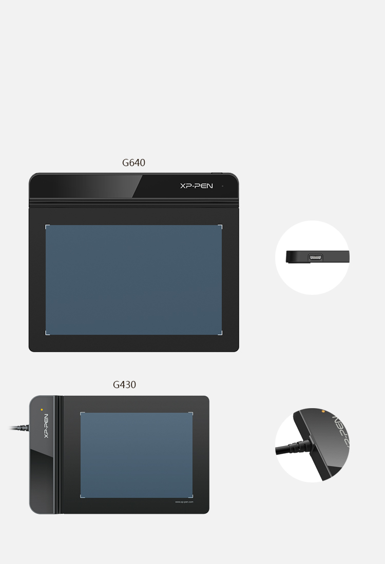 XP-Pen Star G640 Tableta gráfica Con área trabajo de 6 x 4 Pulgadas