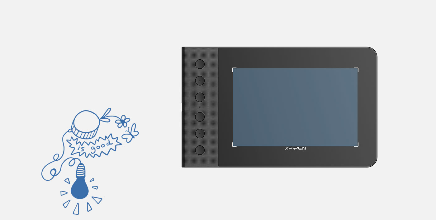 tablet para dibujar XP-Pen Star G640S Con Área trabajo de 6 x 3.75 pulgados